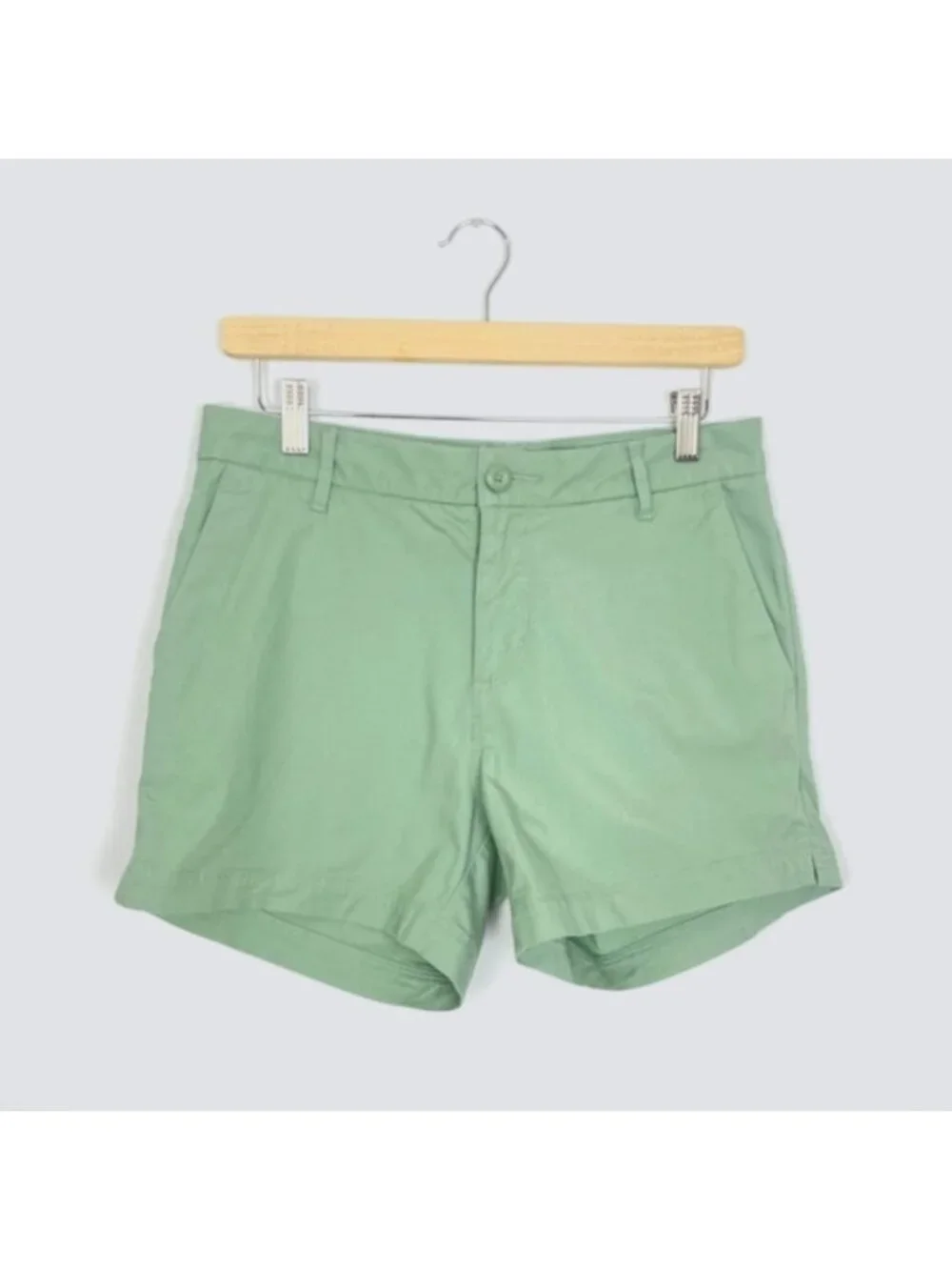 Patagonia High Rise Stretch All-Wear Shorts mint green